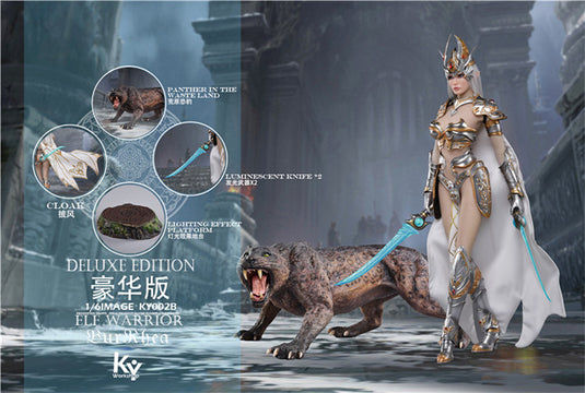 KY Workshop - Elf Female Soldier Burryna - Silver Deluxe Version