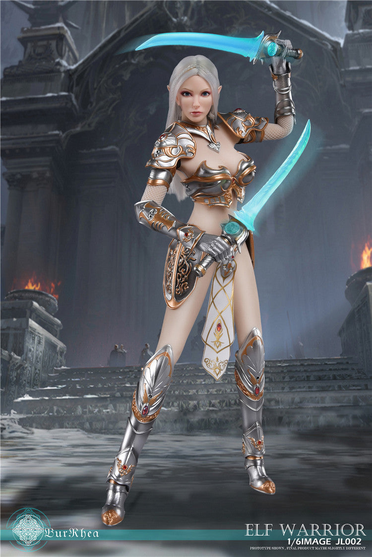 Load image into Gallery viewer, KY Workshop - Elf Female Soldier Burryna - Silver Standard Version
