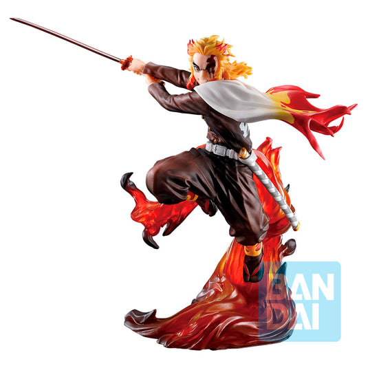 Bandai - Ichibansho Figure - Demon Slayer: Kimetsu No Yaiba - Kyojuro Rengoku (Shake the Sword Burn Your Heart)
