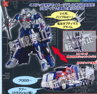 Transformers Age of Extinction - LA01 Battle Command Optimus Prime (Takara)