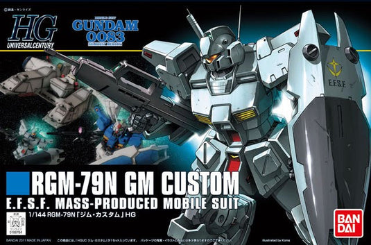 HGUC 1/144 - 120 RGM-79N GM Custom