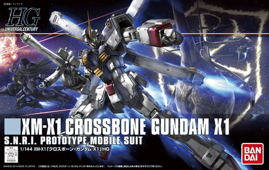 Bandai - HGUC - XM-X1 Crossbone Gundam X1