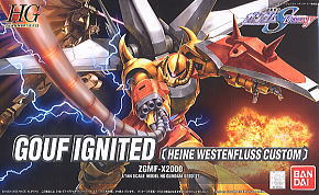 High Grade Gundam Seed 1/144 - 27 Gouf Ignited (Heine Westenfluss Custom)