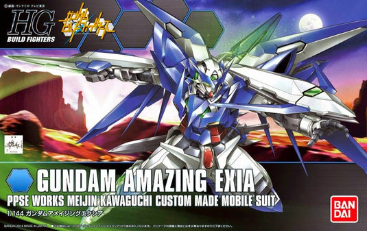 High Grade Build Fighters 1/144 - 016 Gundam Amazing Exia