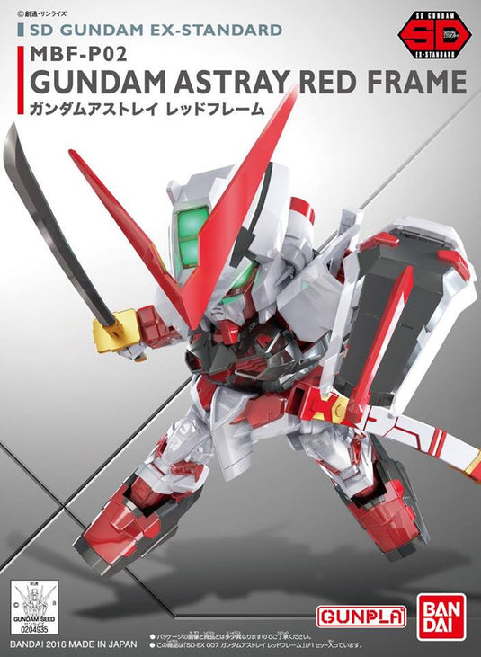 SD Gundam EX Standard - 007 Gundam Astray Red Frame