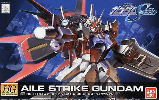 High Grade Gundam Seed 1/144 - R01 Aile Strike Gundam