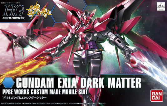High Grade Build Fighters 1/144 - 013 Gundam Exia Dark Matter