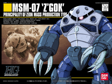Bandai - HGUC 1/144 - 006 MSM-07 Z'gok