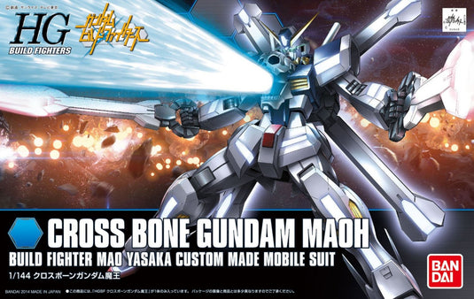 High Grade Build Fighters 1/144 - 014 Cross Bone Gundam Maoh