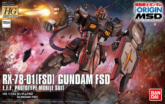 High Grade The Origin 1/144 - RX-78-01 [FSD] Gundam FSD