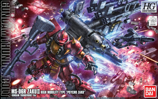 High Grade Gundam Thunderbolt 1/144 - MS-06R Zaku II High Mobility Type "Psycho Zaku"