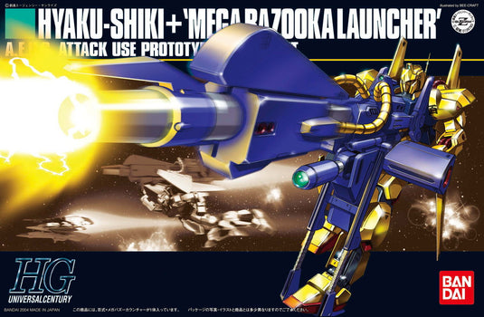 HGUC 1/144 - 048 Hyaku-Shiki + Mega Bazooka Launcher
