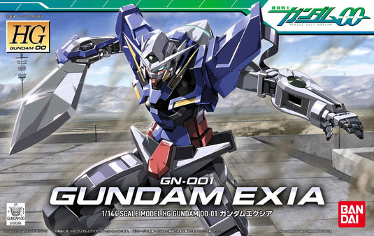 High Grade 00 1/144 - 01 Gundam Exia