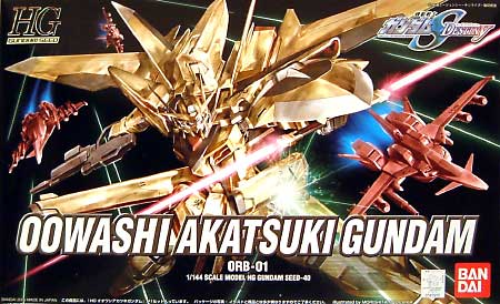 High Grade Gundam Seed 1/144 - 40 Oowashi Akatsuki Gundam