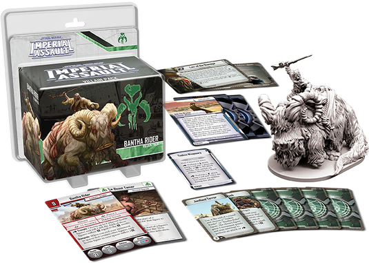 Fantasy Flight Games - Star Wars - Imperial Assault: Bantha Rider Villain Pack