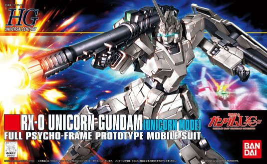 HGUC 1/144 - 101 RX-0 Unicorn Gundam (Unicorn Mode)