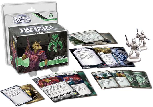 Fantasy Flight Games - Star Wars - Imperial Assault: Hired Guns Villain Pack