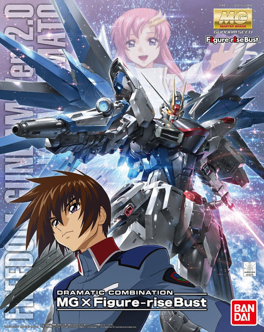 Master Grade 1/100 - Freedom Gundam Ver 2.0 & Kira Yamato