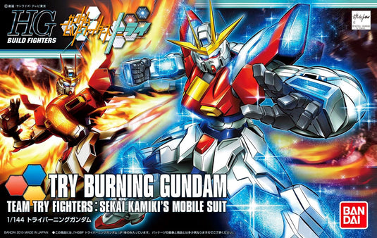 High Grade Build Fighters 1/144 - 028 Try Burning Gundam
