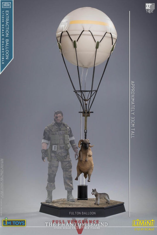 LIM Toys - 1/12 Scale - Extraction Balloon with Sheep and Dog