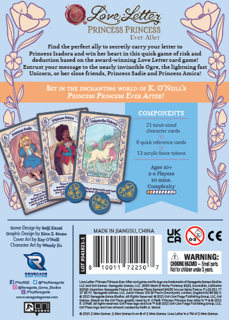 Load image into Gallery viewer, Renegade Game Studios - Love Letter: Princess Princess Ever After
