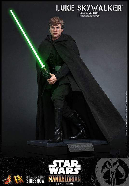 Hot Toys - Star Wars The Mandalorian: Luke Skywalker Jedi Knight with Grogu Deluxe