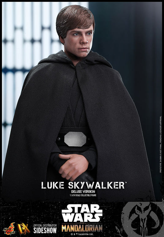 Hot Toys - Star Wars The Mandalorian: Luke Skywalker Jedi Knight with Grogu Deluxe