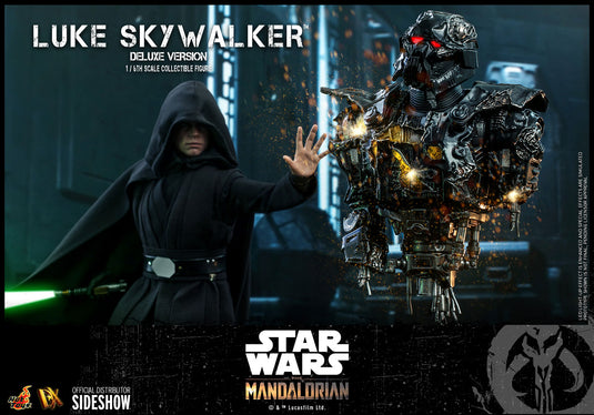 Hot Toys - Star Wars The Mandalorian: Luke Skywalker Jedi Knight with Grogu Deluxe