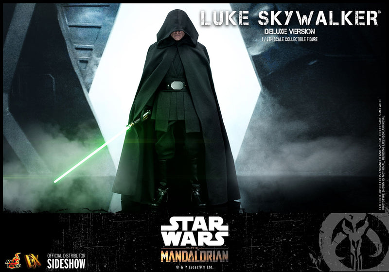 Load image into Gallery viewer, Hot Toys - Star Wars The Mandalorian: Luke Skywalker Jedi Knight with Grogu Deluxe
