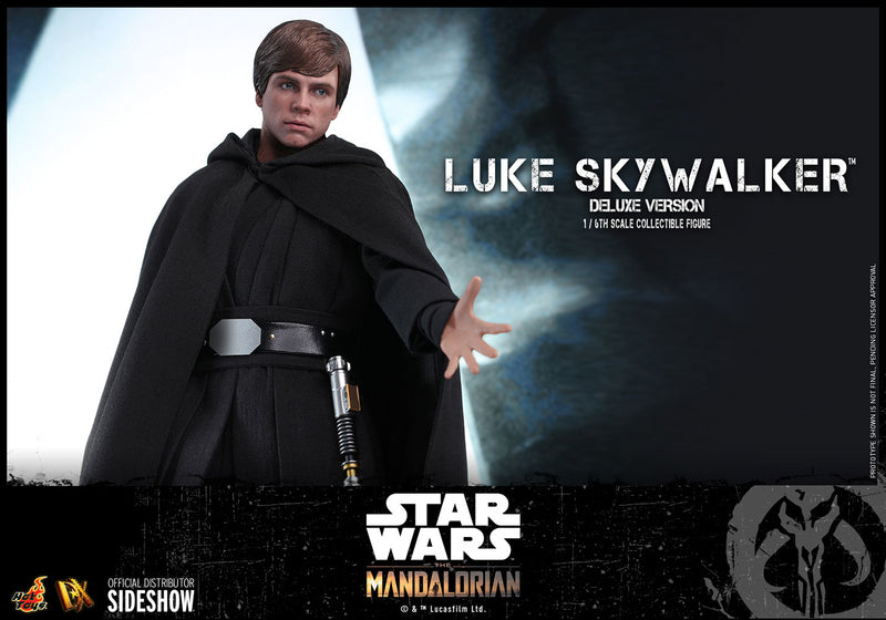 Load image into Gallery viewer, Hot Toys - Star Wars The Mandalorian: Luke Skywalker Jedi Knight with Grogu Deluxe
