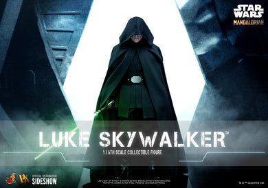 Hot Toys - Star Wars The Mandalorian: Luke Skywalker Jedi Knight with Grogu