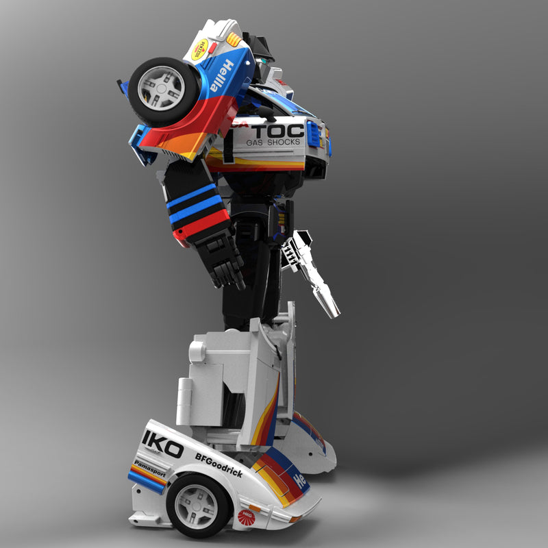 Load image into Gallery viewer, X-Transbots - MX-25RR Maedas (Rainbow Racer Version) (Limited)
