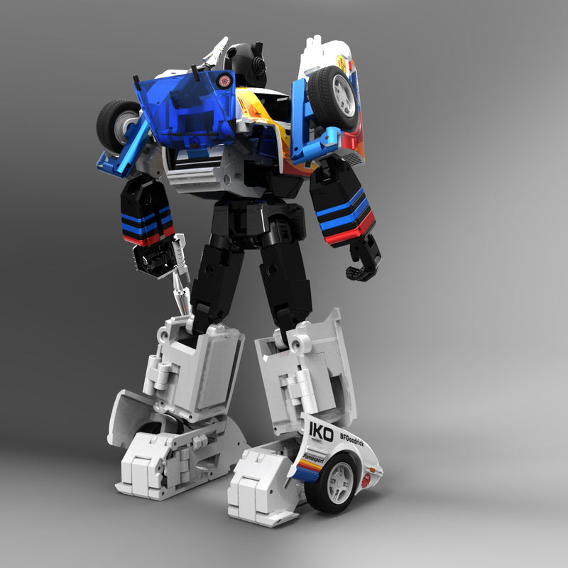 Load image into Gallery viewer, X-Transbots - MX-25RR Maedas (Rainbow Racer Version) (Limited)
