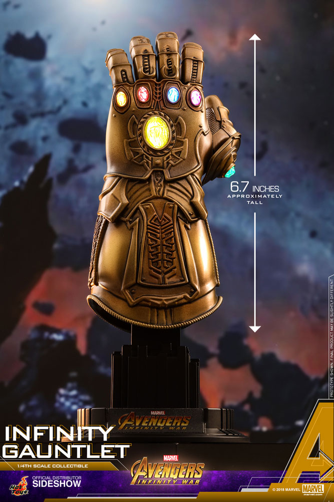 Load image into Gallery viewer, Hot Toys - Avengers: Infinity War - Quarter Scale Infinity Gauntlet
