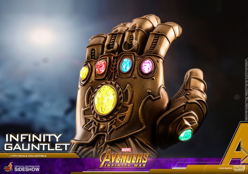Load image into Gallery viewer, Hot Toys - Avengers: Infinity War - Quarter Scale Infinity Gauntlet
