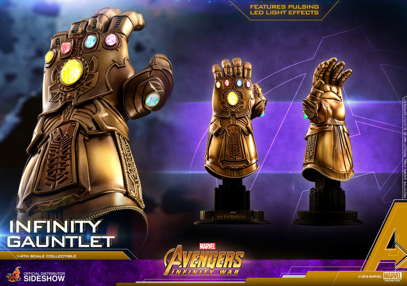 Load image into Gallery viewer, Hot Toys - Avengers: Infinity War - Quarter Scale Infinity Gauntlet
