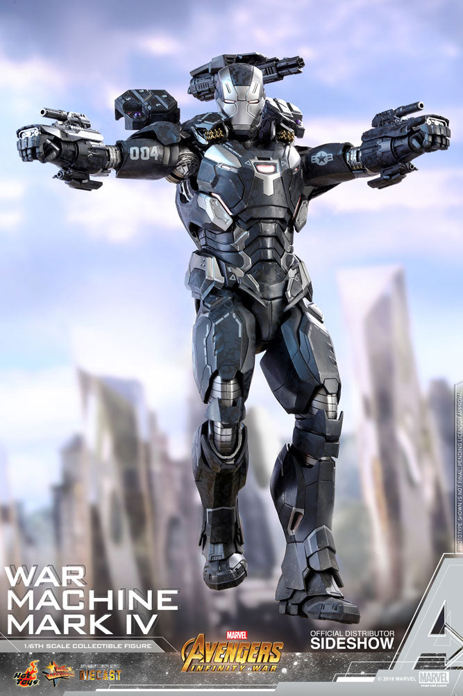 Load image into Gallery viewer, Hot Toys - Avengers: Infinity War - War Machine Mark IV Diecast
