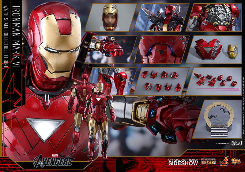 Load image into Gallery viewer, Hot Toys - The Avengers: Iron Man Mark VI
