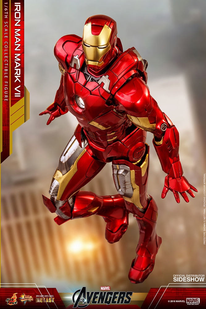Load image into Gallery viewer, Hot Toys - Avengers: Iron Man Mark VII Diecast
