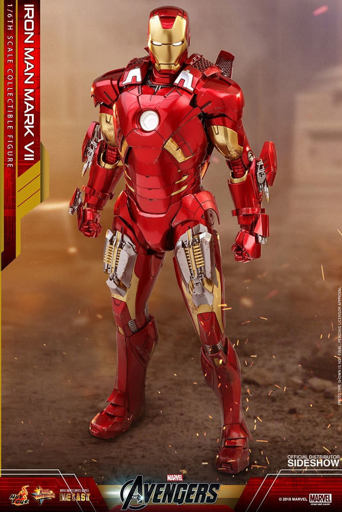 Load image into Gallery viewer, Hot Toys - Avengers: Iron Man Mark VII Diecast
