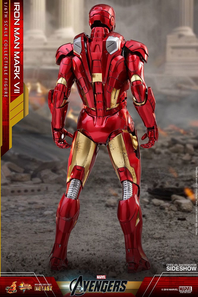 Load image into Gallery viewer, Hot Toys - Avengers: Iron Man Mark VII Diecast
