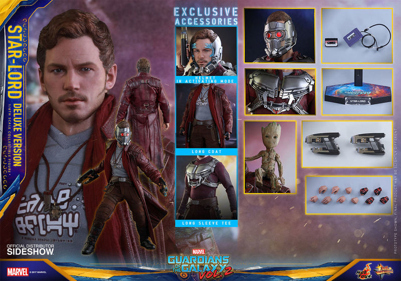 Load image into Gallery viewer, Hot Toys - Guardians of the Galaxy Vol. 2 - Star-Lord (Deluxe Version)
