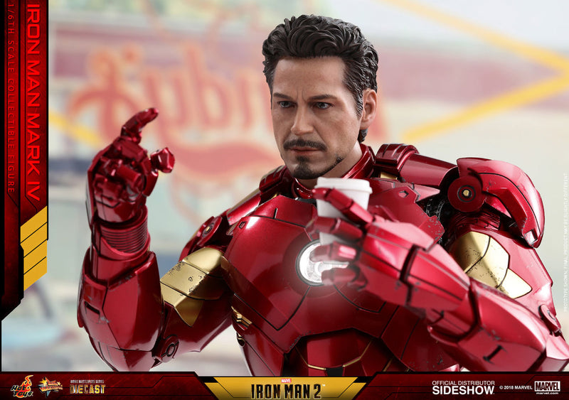 Load image into Gallery viewer, Hot Toys - Iron Man 2 - Iron Man Mark IV Diecast Movie Masterpiece
