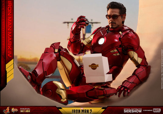 Hot Toys - Iron Man 2 - Iron Man Mark IV Diecast Movie Masterpiece