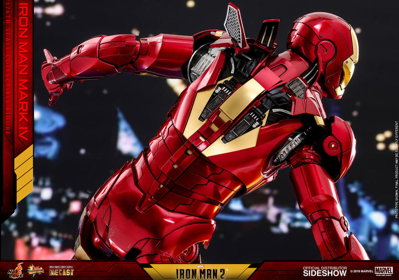 Load image into Gallery viewer, Hot Toys - Iron Man 2 - Iron Man Mark IV Diecast Movie Masterpiece
