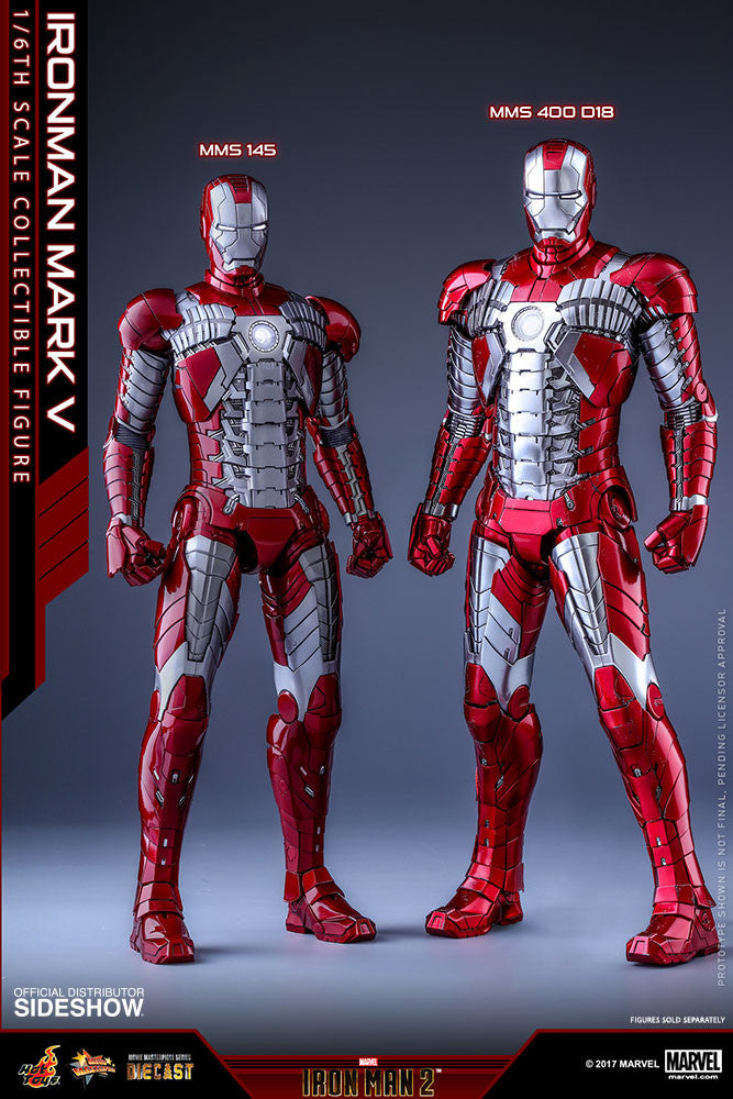 Load image into Gallery viewer, Hot Toys - Iron Man 2 -  Iron Man Mark V Diecast Movie Masterpiece
