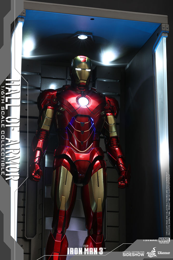 Load image into Gallery viewer, Hot Toys - Diorama Series - Iron Man 3: Hall of Armor Single
