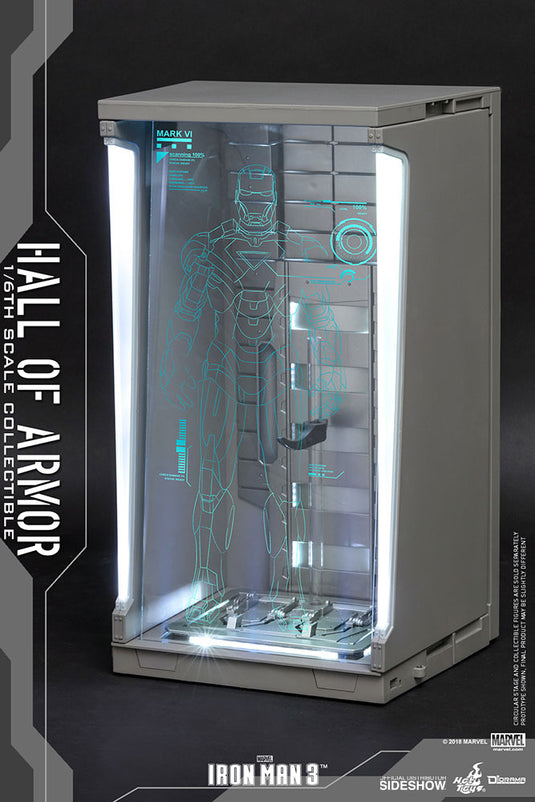 Hot Toys - Diorama Series - Iron Man 3: Hall of Armor Single