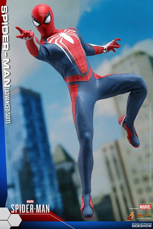 Hot toys spiderman shop advanced suit