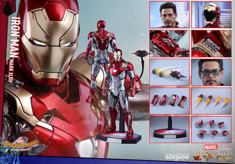 Load image into Gallery viewer, Hot Toys - Spider-Man: Homecoming - Iron Man Mark XLVII
